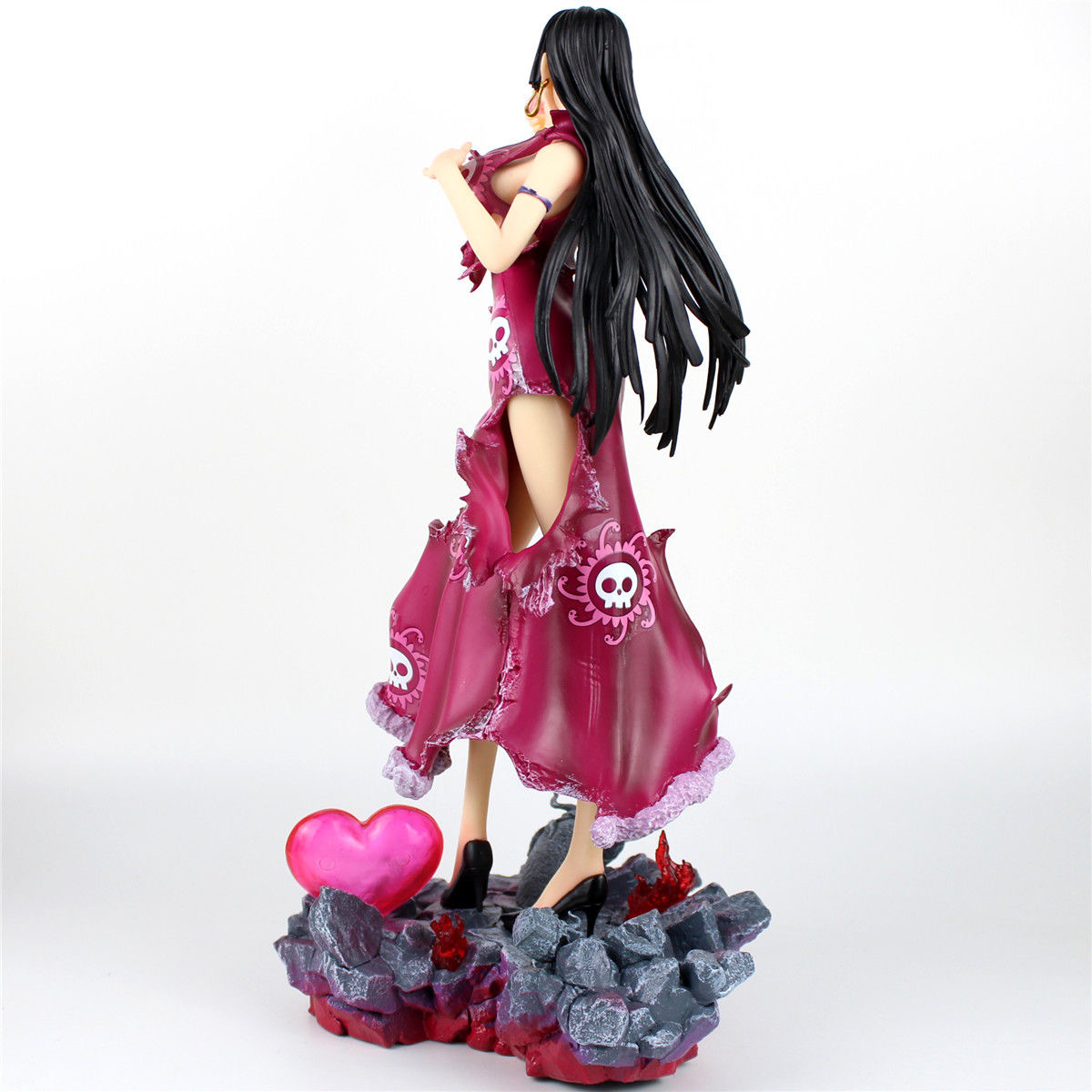 Novelty Games 36cm One Piece Anime Figure GK Boa Hancock With Light Sexy Appeal Action Statue Collection Decoration Fiama Christmas Adult To