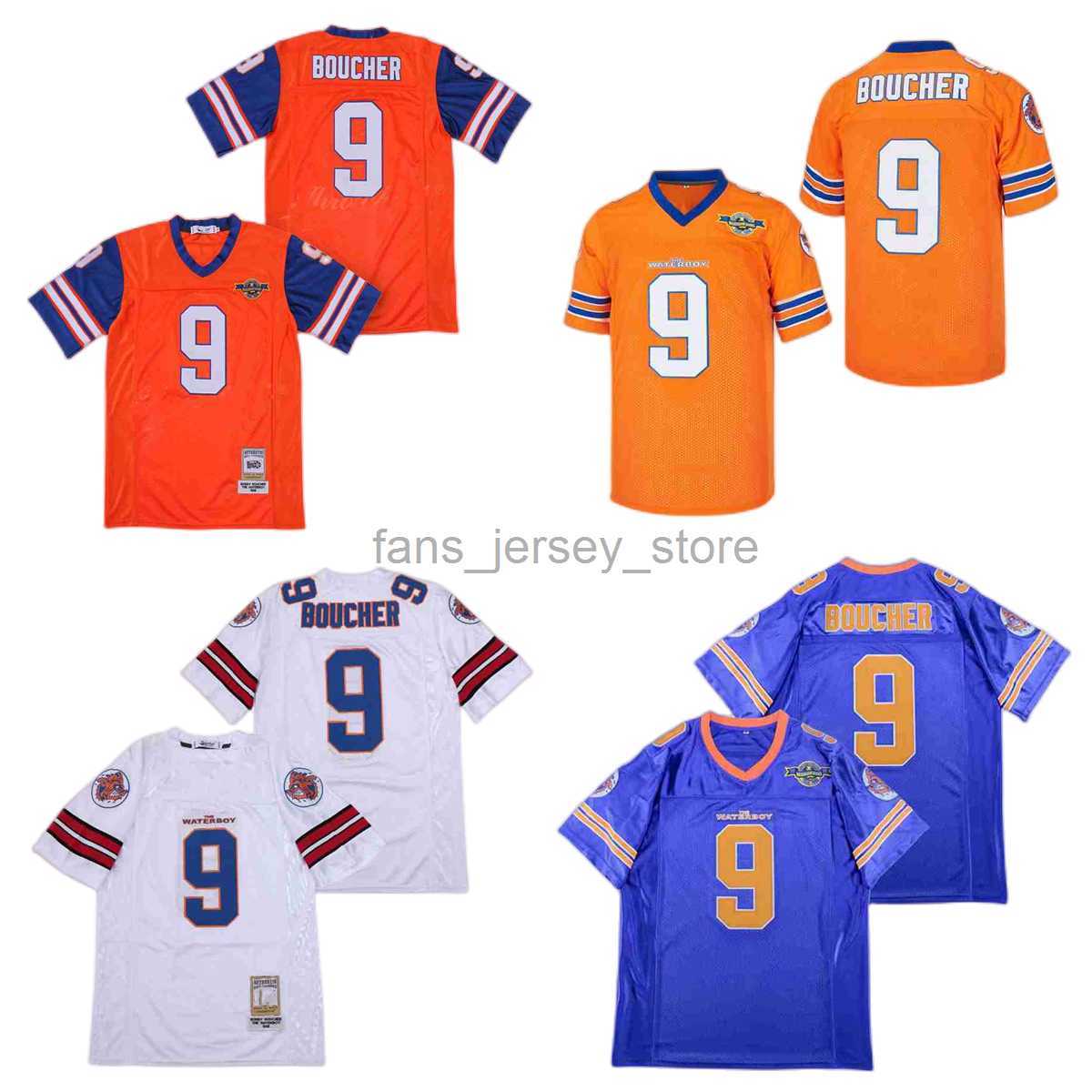 Movie Football Jerseys The Waterboy Jersey Bourbon Bowl Bobby Boucher 9# Stitched Shirts, As picture
Movie Football Jerseys The Waterboy Jersey Bourbon Bowl Bobby Boucher 9# Stitched Shirts, As picture