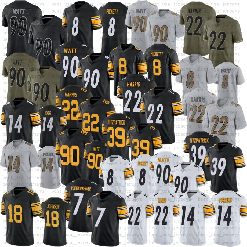 Najee Harris Kenny Pickett Football Jersey T.J. Watt Mitchell Trubisky Minkah Fitzpatrick Steeleres Roethlisberger Johnson, Youth
Najee Harris Kenny Pickett Football Jersey T.J. Watt Mitchell Trubisky Minkah Fitzpatrick Steeleres Roethlisberger Johnson, Youth