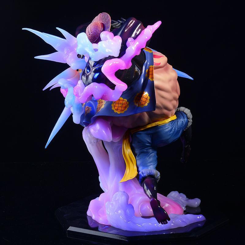Novelty Games 26cm One Piece Monkey D Luffy Anime Figure Gk Gear 4 Action Figure Model Collection Dolls Statue Toys Figma Children Gift