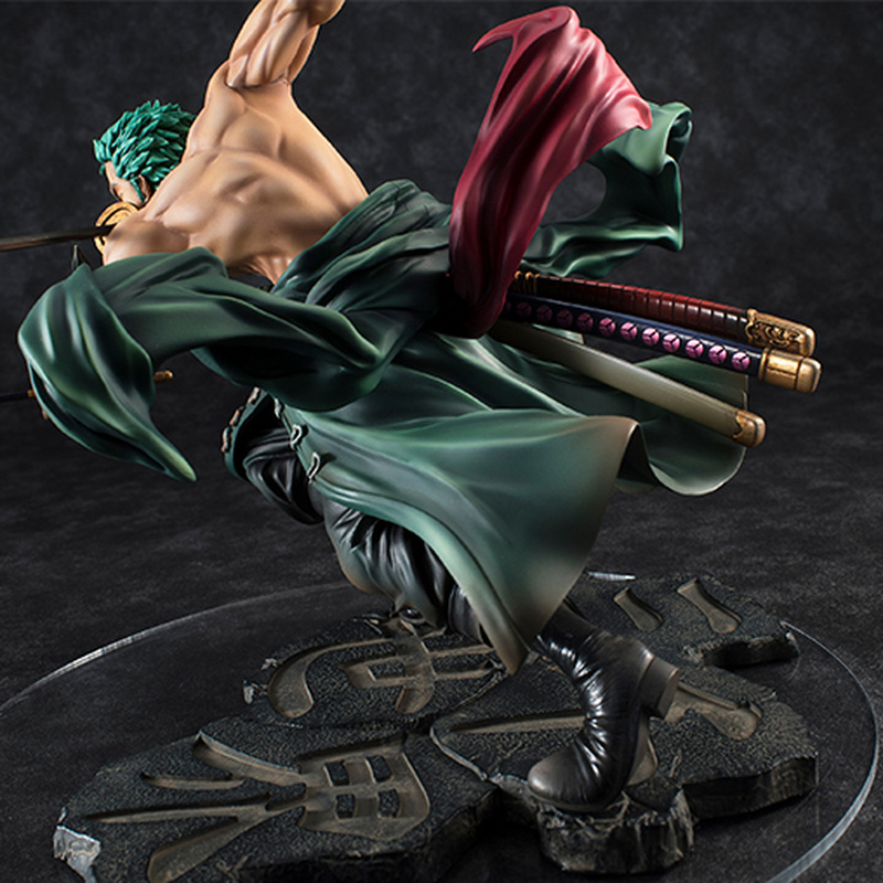 Novelty Games New One Piece Anime 16cm Pvc Fugure Model Roronoa Zoro Action Figure Three Thousand World Collectible Toys For Children Gifts