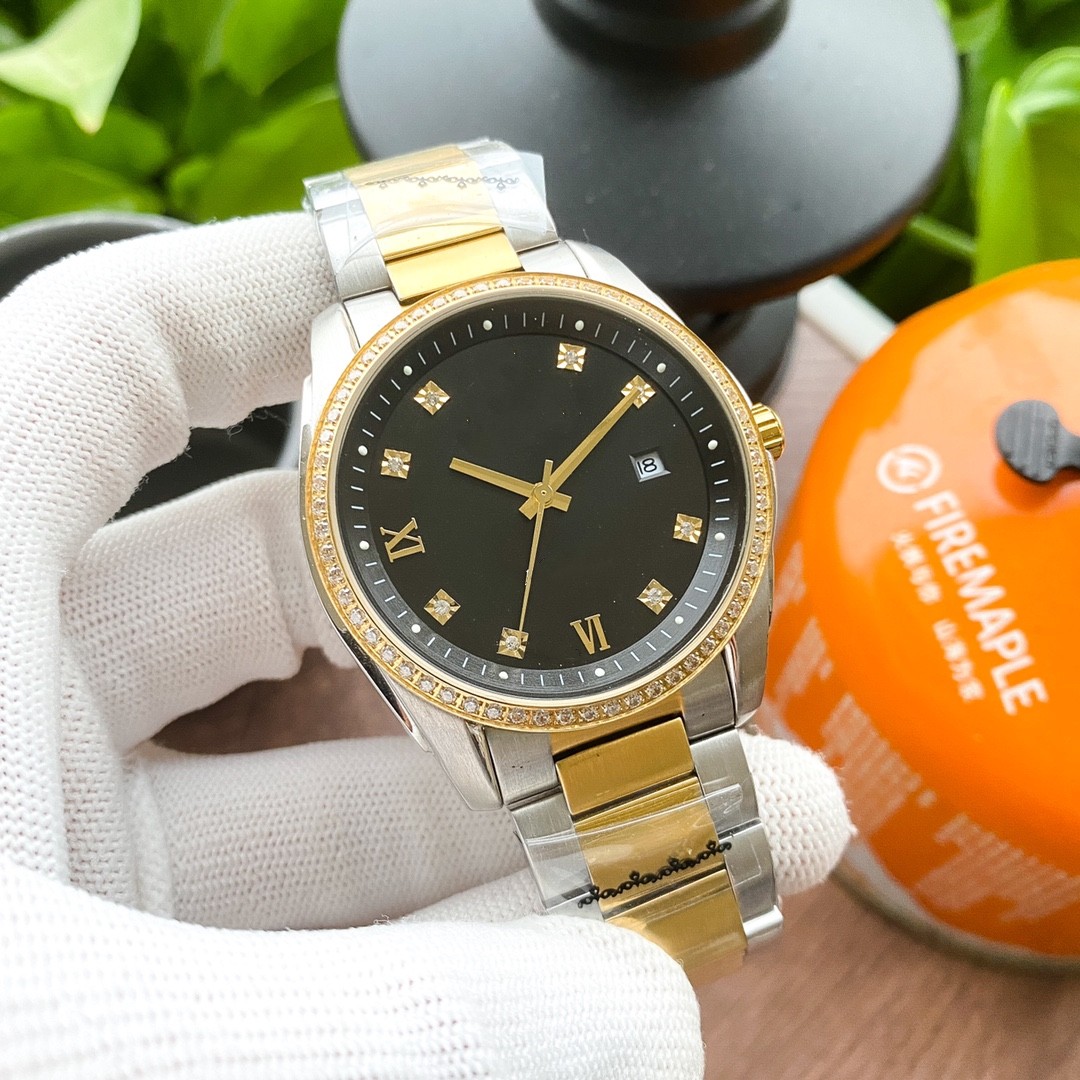 Luxury Diamond Watch Imported Japanese Movement Designer Business 316 Fine Steel Wristwatches Calf Leather Strap Automatic Datejust Calendar Mechanical Watch kw, A1
Luxury Diamond Watch Imported Japanese Movement Designer Business 316 Fine Steel Wristwatches Calf Leather Strap Automatic Datejust Calendar Mechanical Watch kw, A1