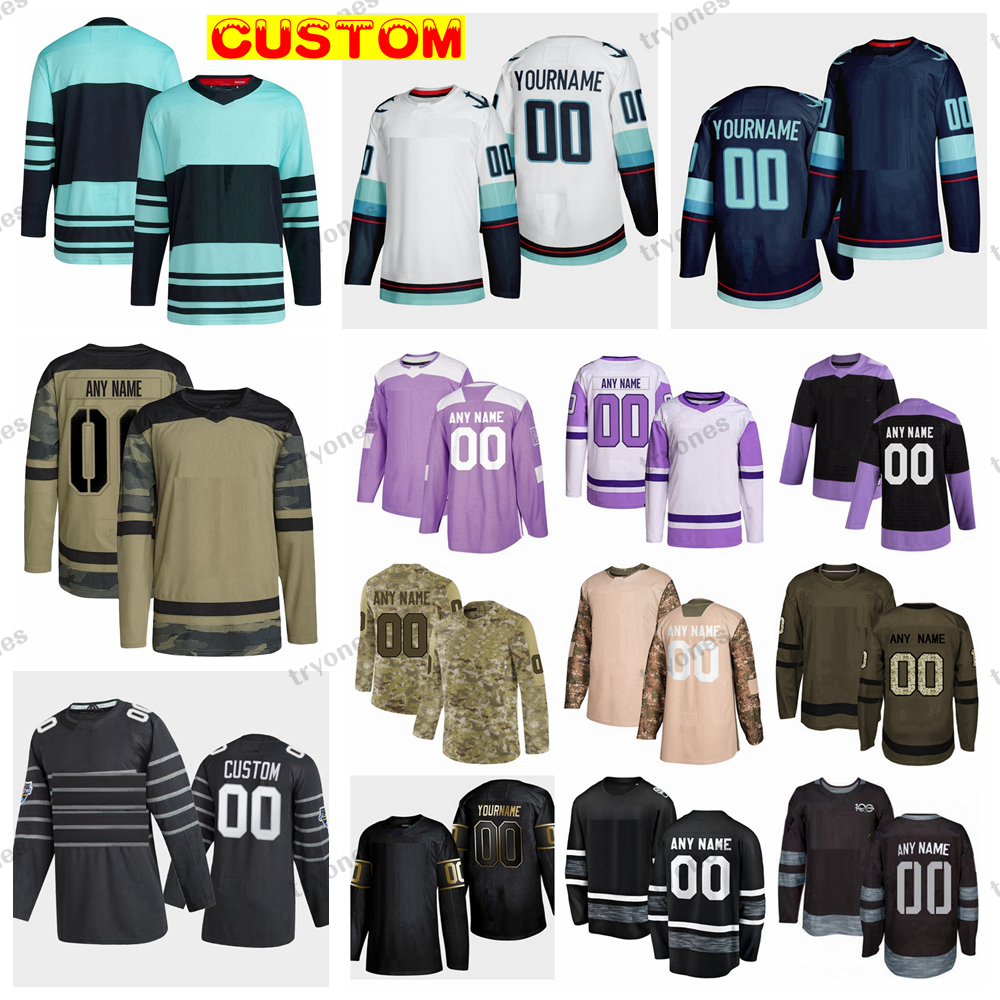 Custom Reverse Retro 2.0 Hockey Jerseys Camo Fights Cancer Eberle Geekie Gourde Schwartz Grubauer Larsson Dunn Matty Beniers Burakovsky Tanev McCann Sprong Schultz, Blue
Custom Reverse Retro 2.0 Hockey Jerseys Camo Fights Cancer Eberle Geekie Gourde Schwartz Grubauer Larsson Dunn Matty Beniers Burakovsky Tanev McCann Sprong Schultz, Blue