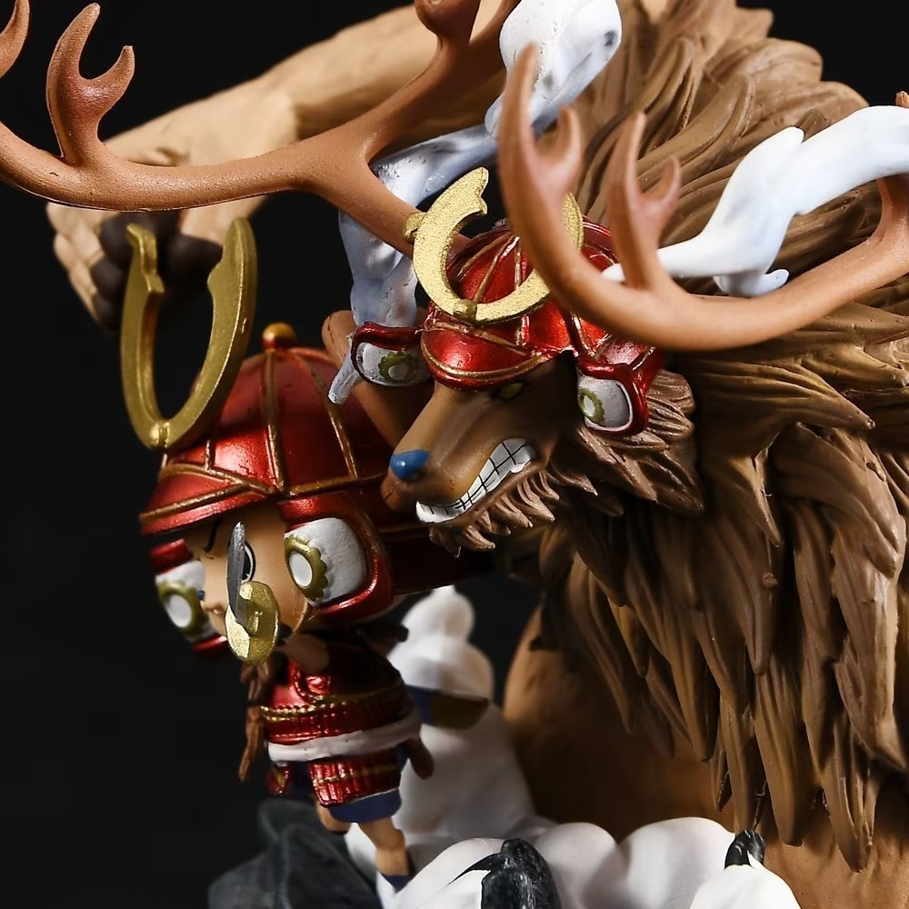 Novelty Games Anime One Piece Chopper Figures Wano Onigashima Chopper 13cm Statue Action Figurine Model Doll Collection Decoration Toy Gift
