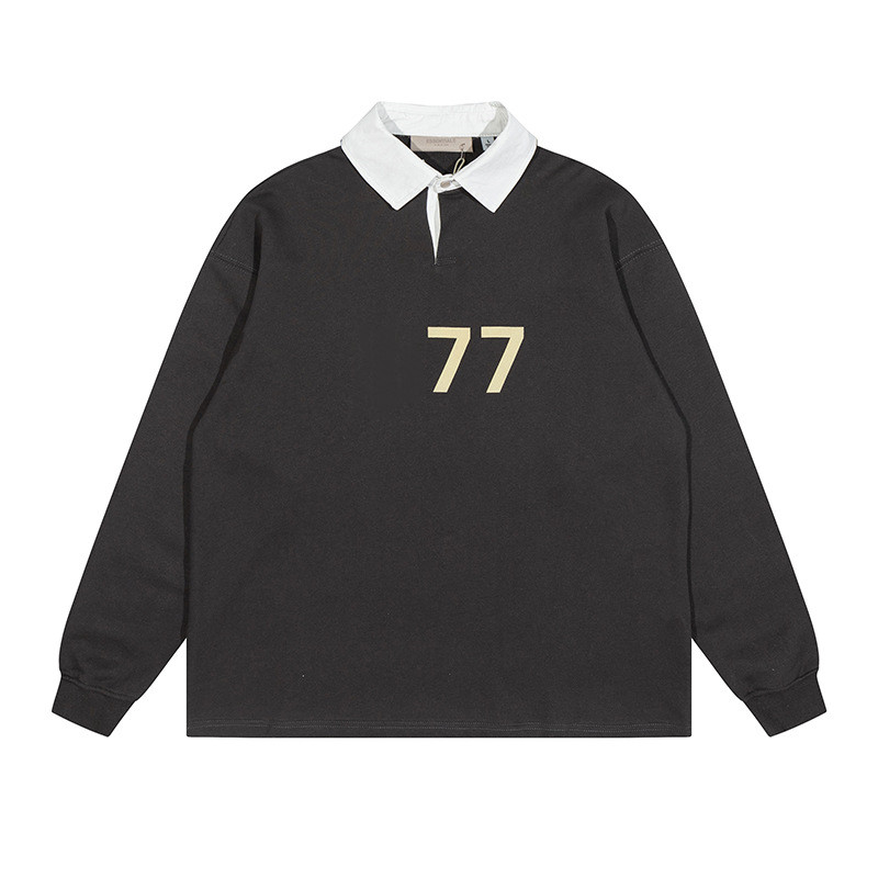 High Street Loose Digital Floating Shirt Long Sleeve Sweater Men's Closing Trend Style Couple