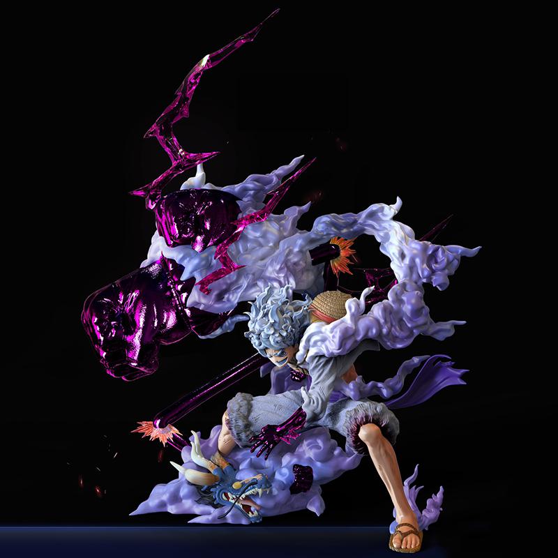 Novelty Games Anime One Piece Figurine Wake Up Sun God Nika Gear 5 Luffy 28cm Pvc Action Figure Statue Collectible Model Toys For Child Gift