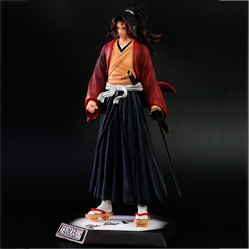 Novelty Games Demon Slayer 33cm Action Figure Giyuutarou Daki Kokushibo Tsugikuni Yoriichi Toy Kimetsu No Yaiba Gyutarou Collection Pvc Mode