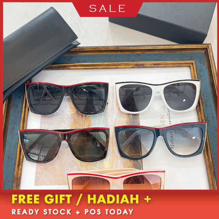 Luxury Designer vintage Sunglasses uv400 high quality women Slp Individual Color Blocking Big Frame Black Super Women's Ins Net Red Ny Sl539
Luxury Designer vintage Sunglasses uv400 high quality women Slp Individual Color Blocking Big Frame Black Super Women's Ins Net Red Ny Sl539