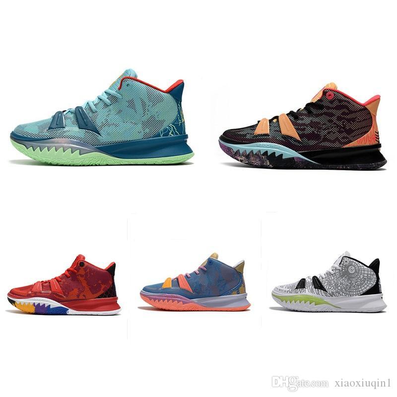 Mens Irving Kyrie 7S shoes for sale Kyries 7 VII sneakers Sisterhood Pixel Camo CNY Creator Raygun Special FX Icon of Sport So women boots w, Color 4
Mens Irving Kyrie 7S shoes for sale Kyries 7 VII sneakers Sisterhood Pixel Camo CNY Creator Raygun Special FX Icon of Sport So women boots w, Color 4