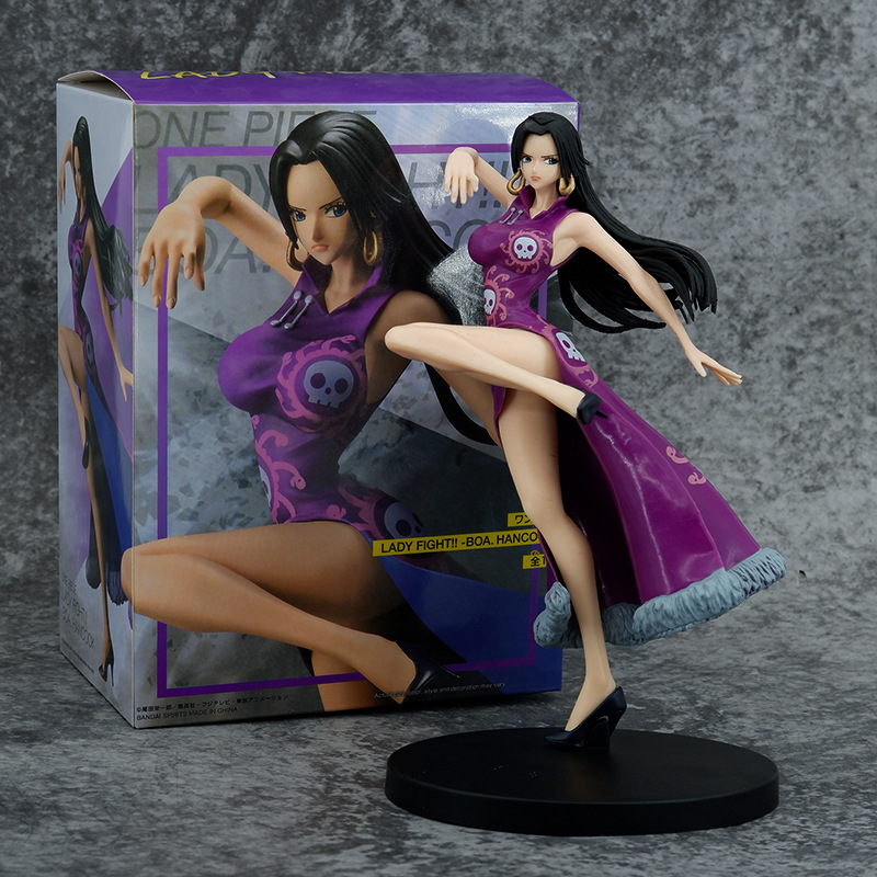 Novelty Games One Piece Figure Boa Hancock Anime Action Figure Sexy Girl Statue Collection Decoration Christmas Children Toy Gifts
