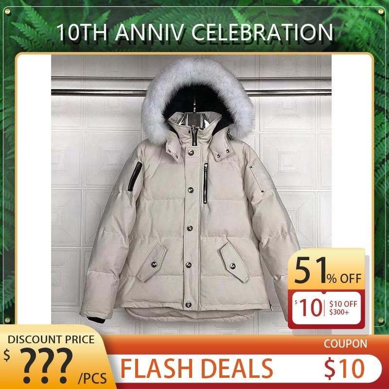 2023 New Designers Men's Down & Parkas Mens Winter Coats thickened large fur collar Men Jacket Mans Clothing, White
2023 New Designers Men's Down & Parkas Mens Winter Coats thickened large fur collar Men Jacket Mans Clothing, White