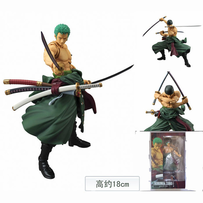 Novelty Games Anime One Piece Action Figure Ace Zoro1&amp2 Luffy Dracule Mihawk Articulated Action Figure Anime Lovers Collectible Toys
