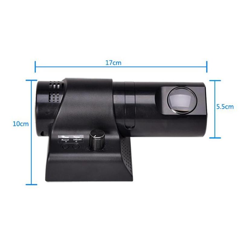 Wall Clocks Creative Analog Led Digital Light Desk Projection RomaArabia Clock Remote Control Home Decor Us1 Drop Delivery Garden1692092