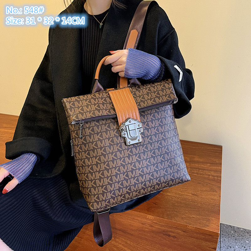 Wholesale ladies shoulder bags 2 colors street trend letter printing fashion handbag personalized zipper folding backpack outdoor travel leisure leather bag, Beige-548#
Wholesale ladies shoulder bags 2 colors street trend letter printing fashion handbag personalized zipper folding backpack outdoor travel leisure leather bag, Beige-548#
