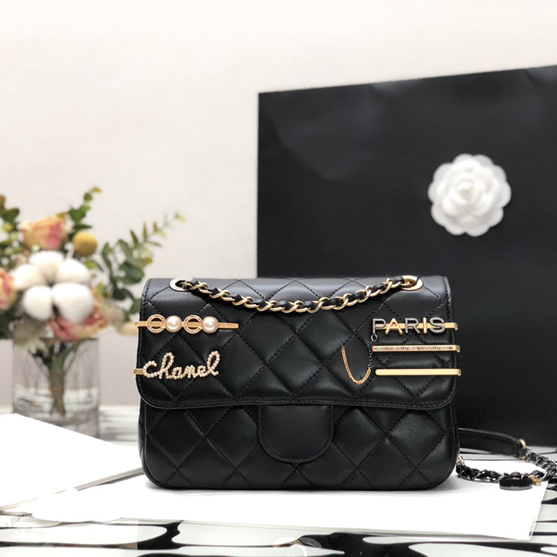 10A L Bag Original Classic Lambskin Flap Dinner Bag 22CM Luxury designer Cross Body Bags C204
10A L Bag Original Classic Lambskin Flap Dinner Bag 22CM Luxury designer Cross Body Bags C204