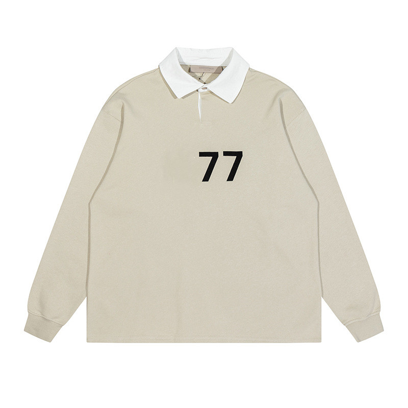 High Street Loose Digital Floating Shirt Long Sleeve Sweater Men's Closing Trend Style Couple