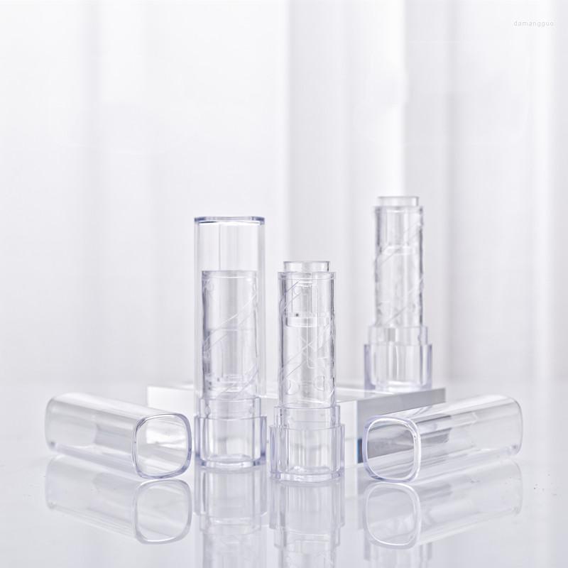 Storage Bottles Wholesale 12.1mm Empty Lipstick High Grade Clear Lipbalm Tubes Lip Stick Containers Lipgloss Cosmetic Packages
Storage Bottles Wholesale 12.1mm Empty Lipstick High Grade Clear Lipbalm Tubes Lip Stick Containers Lipgloss Cosmetic Packages