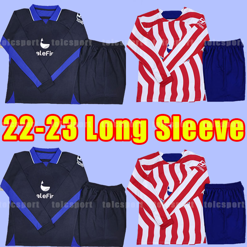 Full Set soccer jerseys 22 23 JOAO FELIX home 2022 2023 M. LLORENTE Correa uniforms GRIEZMANN R. DE PAUL Cunha CARRASCO Atletico MadridS Long sleeve men full kits, Home+patch
Full Set soccer jerseys 22 23 JOAO FELIX home 2022 2023 M. LLORENTE Correa uniforms GRIEZMANN R. DE PAUL Cunha CARRASCO Atletico MadridS Long sleeve men full kits, Home+patch