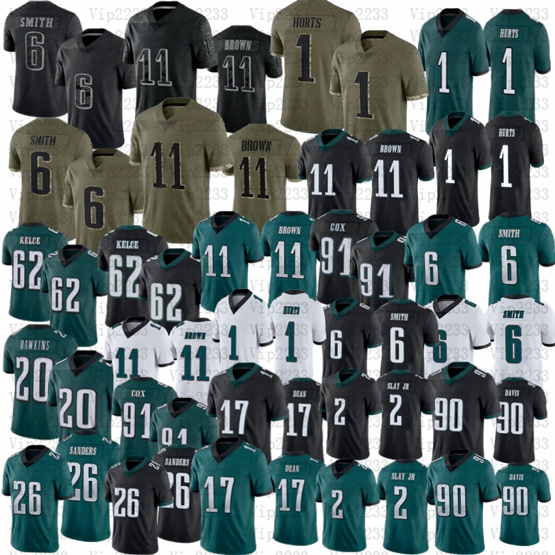 Jalen Hurts AJ Brown DeVonta Smith Football Jerseys Graham Jason Kelce Davis Nakobe Dean Goedert Miles Sanders Darius Slay Jr Brian Dawkins Fletcher Cox Reddick, Youth
Jalen Hurts AJ Brown DeVonta Smith Football Jerseys Graham Jason Kelce Davis Nakobe Dean Goedert Miles Sanders Darius Slay Jr Brian Dawkins Fletcher Cox Reddick, Youth