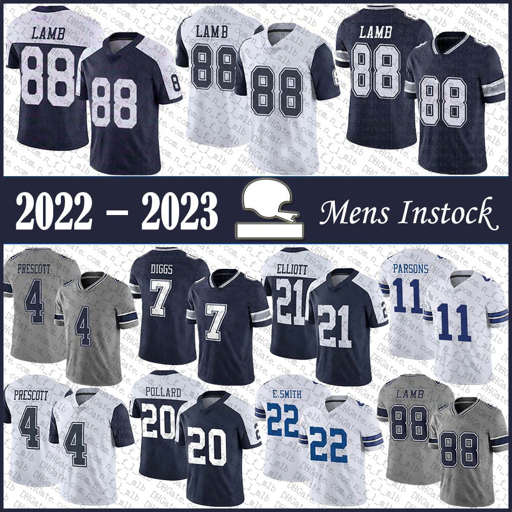 4 Dak Prescott 11 Micah Parsons Mens Football Jersey 88 CeeDee Lamb 7 Trevon Diggs 21 Ezekiel Elliott 20 Tony Pollard 22 Emmitt Smith 100%, Shown
4 Dak Prescott 11 Micah Parsons Mens Football Jersey 88 CeeDee Lamb 7 Trevon Diggs 21 Ezekiel Elliott 20 Tony Pollard 22 Emmitt Smith 100%, Shown