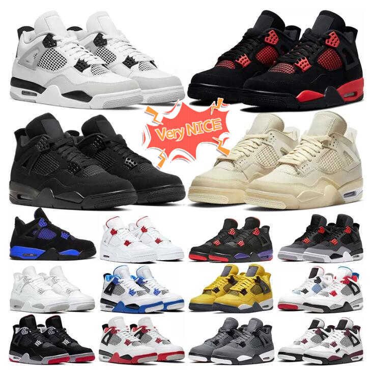 Basketball 4 Shoes For Men And Women 4s Military Black Cat Sail Red Thunder White Oreo Cactus Jack Blue University Infrared Cool Grey Mens Sports Shoes, 32
Basketball 4 Shoes For Men And Women 4s Military Black Cat Sail Red Thunder White Oreo Cactus Jack Blue University Infrared Cool Grey Mens Sports Shoes, 32