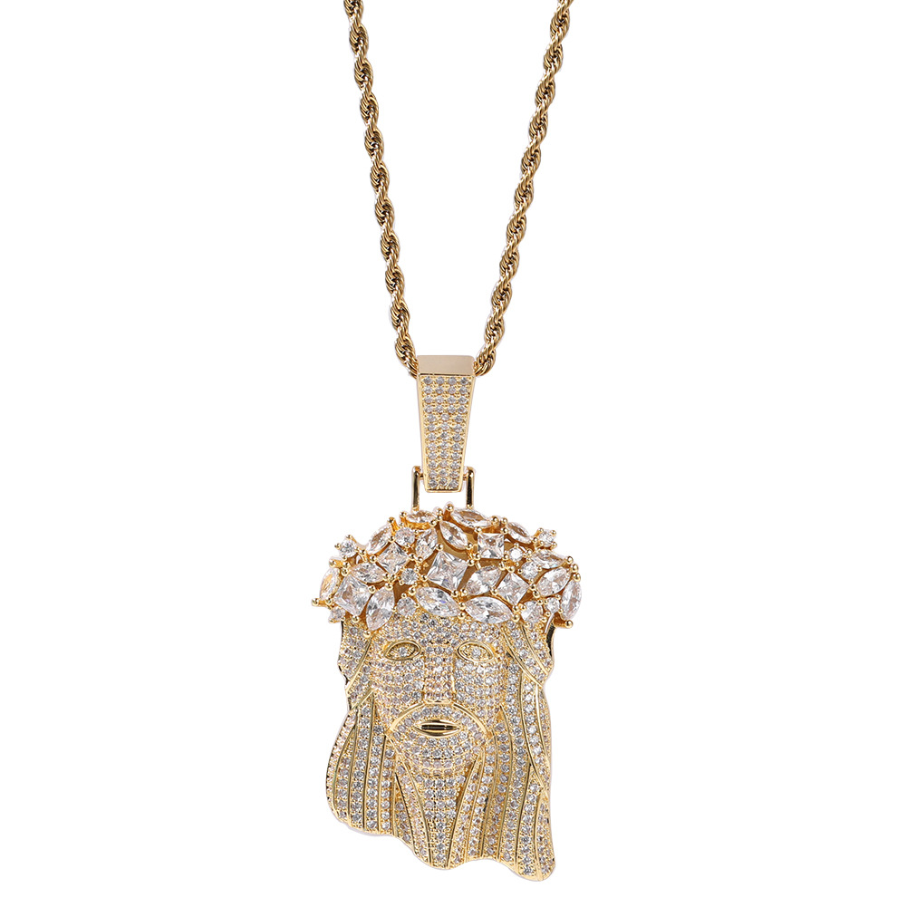 TopBling Large Person Pendants Necklace Jewelry Real 18K Gold Plated Religious Jewelry
TopBling Large Person Pendants Necklace Jewelry Real 18K Gold Plated Religious Jewelry