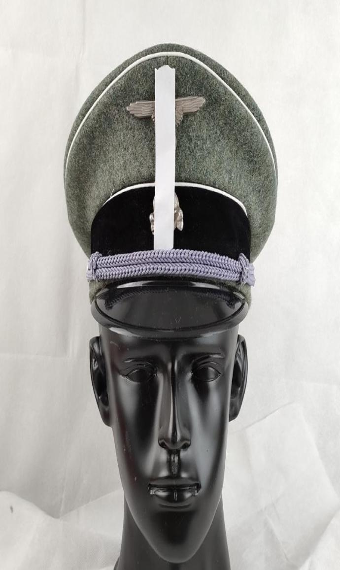Berets GERMAN WAFFEN ELITE INFANTRY OFFICER VISOR CAP WOOL MADE MILITARY HAT AND TWO METAL GRAY BADGE SET9433881
Berets GERMAN WAFFEN ELITE INFANTRY OFFICER VISOR CAP WOOL MADE MILITARY HAT AND TWO METAL GRAY BADGE SET9433881