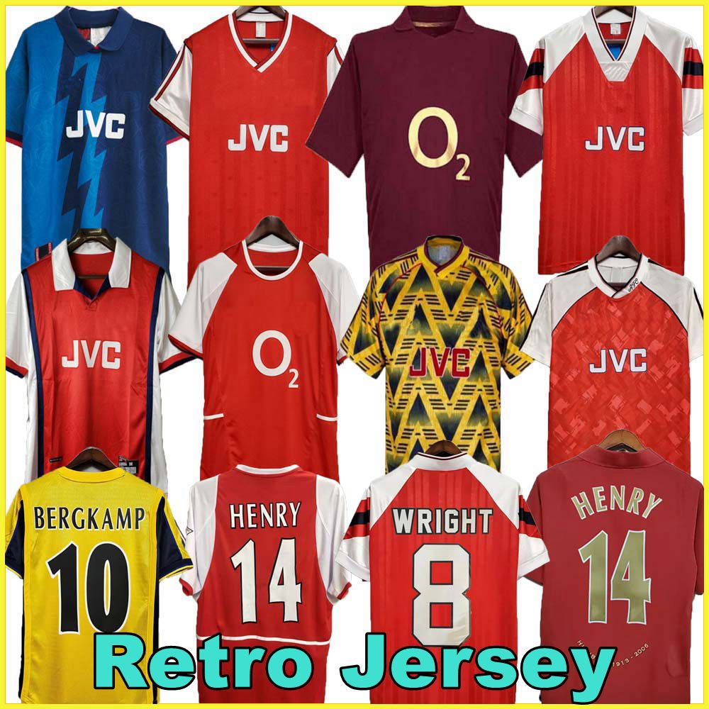 HENRY Retro Soccer Jerseys HIGHBURY PIRES REYES 02 03 05 06 92 93 94 95 96 98 99 BERGKAMP ADAMS Persie Galla V. PERSIE 88 89 90 Vintage Classic FOOTBALL SHIRT, 1988 home
HENRY Retro Soccer Jerseys HIGHBURY PIRES REYES 02 03 05 06 92 93 94 95 96 98 99 BERGKAMP ADAMS Persie Galla V. PERSIE 88 89 90 Vintage Classic FOOTBALL SHIRT, 1988 home