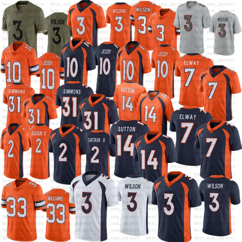 3 Russell Wilson 31 Justin Simmons Football Jersey Jerry Jeudy Javonte Williams Courtland Sutton Patrick Surtain II Demaryius Thomas, Men
3 Russell Wilson 31 Justin Simmons Football Jersey Jerry Jeudy Javonte Williams Courtland Sutton Patrick Surtain II Demaryius Thomas, Men