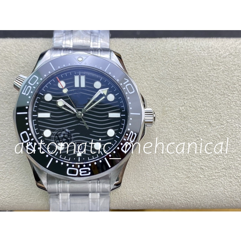 Mens Watches 42mm Ceramic Bezel Cal.8800 Men Automatic ETA Sport Diver 300M Black Gray Blue Ocean Sapphire Glass Axial Luminous Stainless Steel VSF Wristwatches