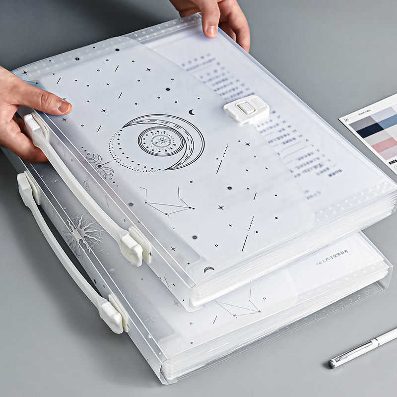 A4 Multi Layer High Capacity File Folder Transparent Portable Organizer Storage Bag Catalog Simple Archive
A4 Multi Layer High Capacity File Folder Transparent Portable Organizer Storage Bag Catalog Simple Archive