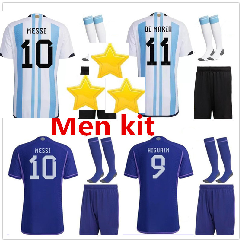 3 Star Mens kit Argentina soccer Jersey DYBALA MARTINEZ 2022 Maradona de paul football shirt 22 23 Argentine uniform with socks di maria
3 Star Mens kit Argentina soccer Jersey DYBALA MARTINEZ 2022 Maradona de paul football shirt 22 23 Argentine uniform with socks di maria
