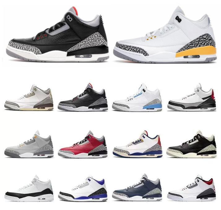 OG Jumpman 3s Basketball Shoes Mens Trainers 3 Fire Red Pine Green Racer Blue Cool Grey UNC Court Purple Laser Orange Cardinal Hall Of Fame Outdoor Sports Sneakers, 12
OG Jumpman 3s Basketball Shoes Mens Trainers 3 Fire Red Pine Green Racer Blue Cool Grey UNC Court Purple Laser Orange Cardinal Hall Of Fame Outdoor Sports Sneakers, 12