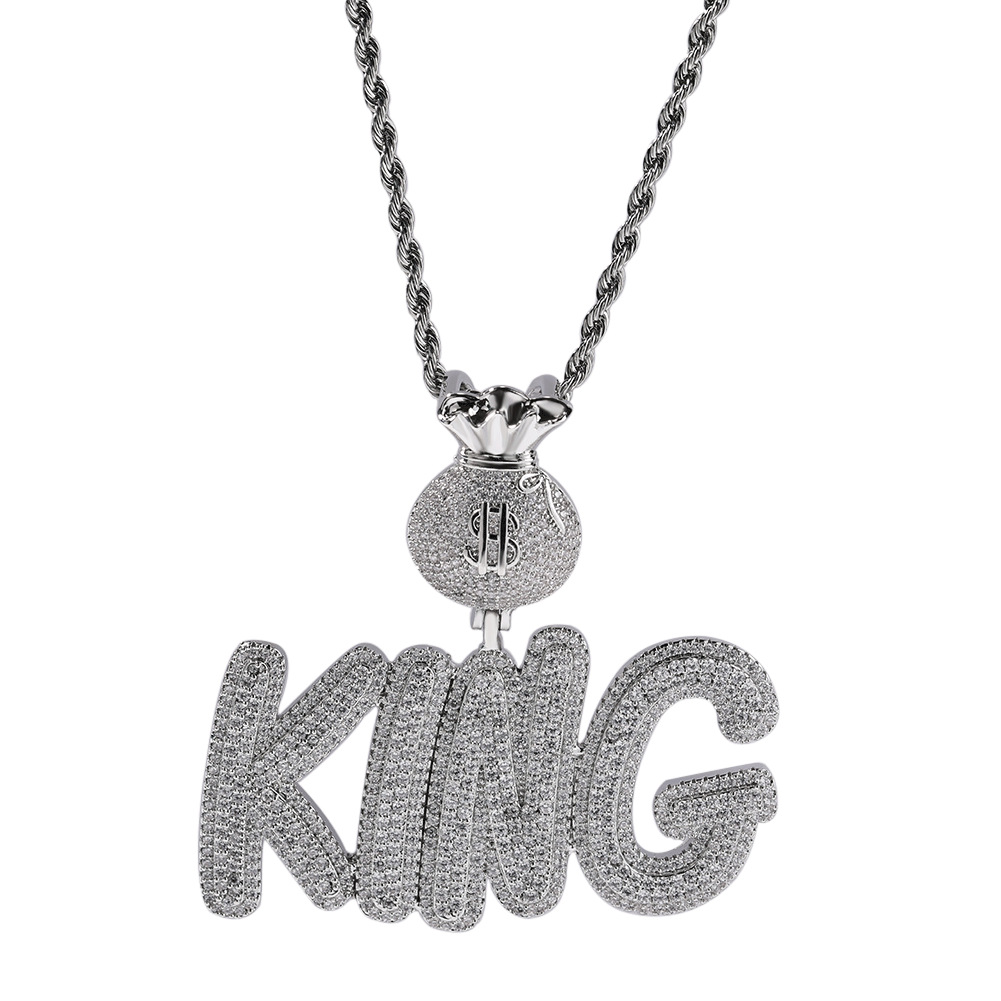 TopBling A-Z Custom Name Letters Pendant Necklaces Dollar Symbol Buckle Full Bling Zircon
TopBling A-Z Custom Name Letters Pendant Necklaces Dollar Symbol Buckle Full Bling Zircon