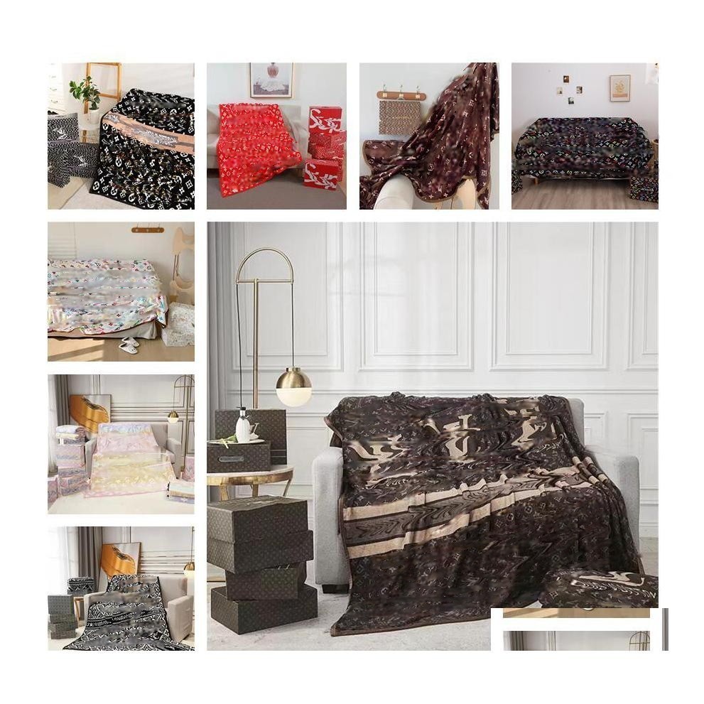 Blankets 9 Colors Designer Blanket Printed Old Flower Classic Design Delicate Air Conditioning Travel Bath Towel Soft Winter Fleece Dhena
Blankets 9 Colors Designer Blanket Printed Old Flower Classic Design Delicate Air Conditioning Travel Bath Towel Soft Winter Fleece Dhena