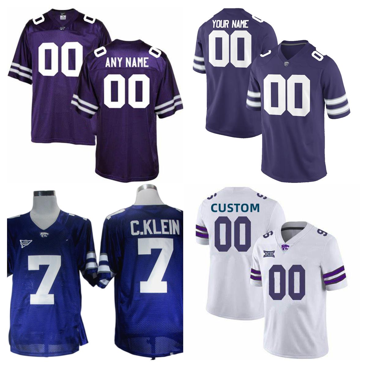 American College Football Wear Custom NCAA Kansas State Wildcats Football Jerseys Skylar Thompson Sproles Brooks Green Vaughn Howard Lewis Ervin Imatorbhebhe Fle, Youth
American College Football Wear Custom NCAA Kansas State Wildcats Football Jerseys Skylar Thompson Sproles Brooks Green Vaughn Howard Lewis Ervin Imatorbhebhe Fle, Youth