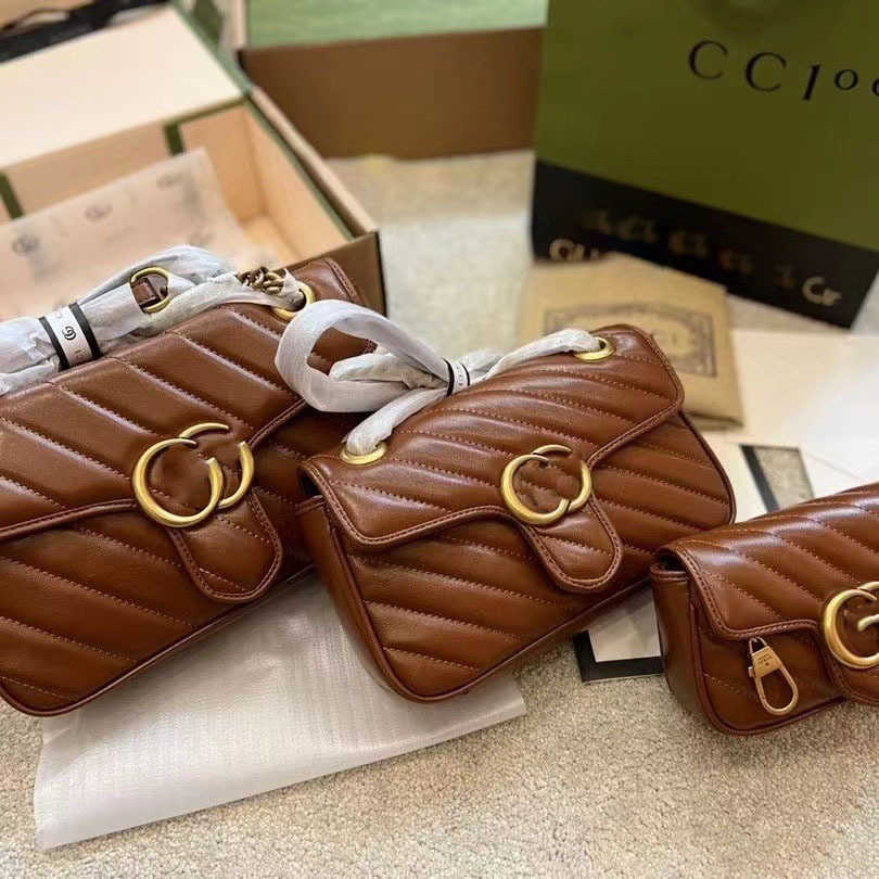 Designer Cucci Marmont Women Luxurys Bags Real Leather Handbags Chain Cosmetic Messenger Shopping Shoulder Bag Totes Lady Caramel Messenger Caramel Color, Black
Designer Cucci Marmont Women Luxurys Bags Real Leather Handbags Chain Cosmetic Messenger Shopping Shoulder Bag Totes Lady Caramel Messenger Caramel Color, Black