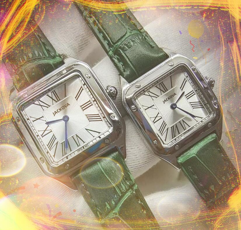luxury couple men women fashion watch simple two pins square dial female male quartz movement precision and durability solid Clasp president wristwatch Clock Gifts, As pic
luxury couple men women fashion watch simple two pins square dial female male quartz movement precision and durability solid Clasp president wristwatch Clock Gifts, As pic