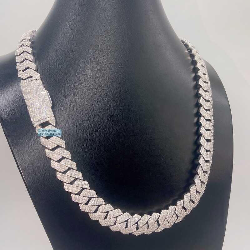 High-end Pass Diamond Tester 15mm 4row Stone Iced Out Vvs1 Moissanite Cuban Chain Necklace Men
High-end Pass Diamond Tester 15mm 4row Stone Iced Out Vvs1 Moissanite Cuban Chain Necklace Men