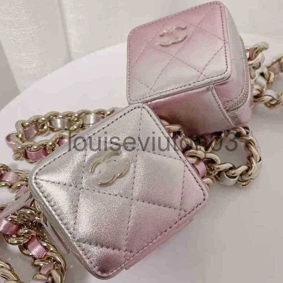 Designer Channel Bag Tote Shoulder Handbag Man Woman Lovers Luxurious Fashion Mini SQUARE Single Chain Style Laser Pink Messenger Bag L3.9IN W3.9 H2.7IN, Black
Designer Channel Bag Tote Shoulder Handbag Man Woman Lovers Luxurious Fashion Mini SQUARE Single Chain Style Laser Pink Messenger Bag L3.9IN W3.9 H2.7IN, Black
