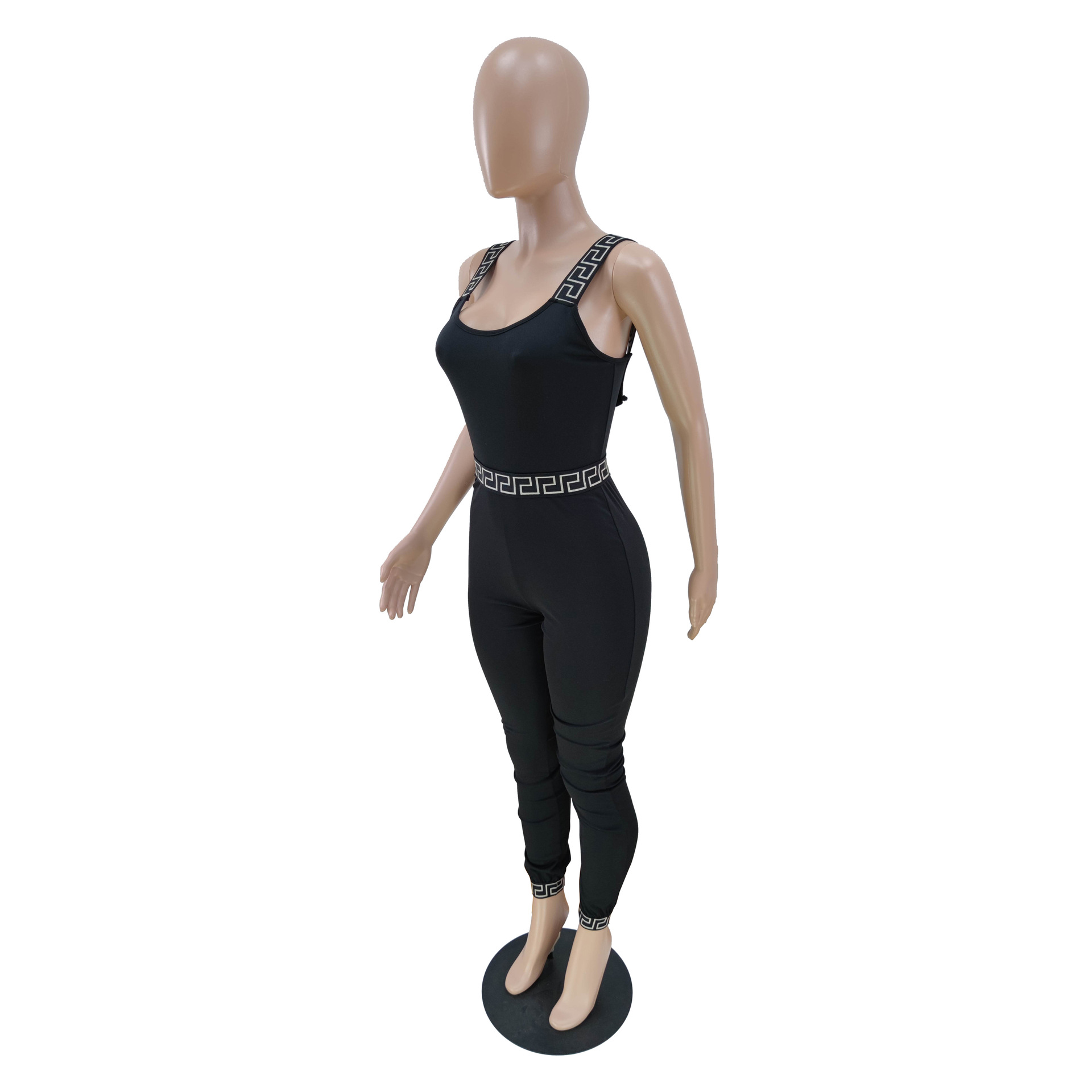 Women's Tracksuits Two Pieces Women Sets Summer Casual Slim Fit Outfits Short Sleeve T-Shirt Crop Tops Geometry Print High Waist pants Clothing M