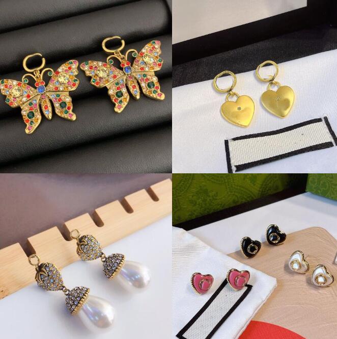 20style New Women Brand Desinger Studs Luxury Letter Stainless Steel Earrings Crystal Rhinestone Wedding Party Fashion Jewelry Accessories Gifts
20style New Women Brand Desinger Studs Luxury Letter Stainless Steel Earrings Crystal Rhinestone Wedding Party Fashion Jewelry Accessories Gifts