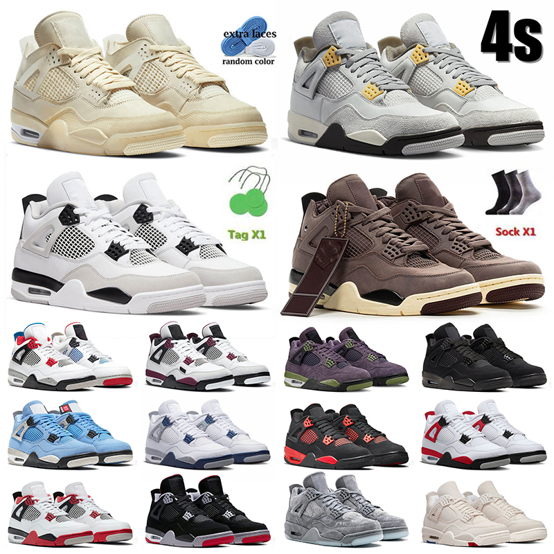 4s Mens Basketball Shoes Jumpman 4 IV Trainers Sail Photon Dust Military Black Cat A Ma Maniere Violet Ore Fire Red Thunder Cement Bred Men Women Sneakers Outdoor 36-47, A14 fire red 36-47
4s Mens Basketball Shoes Jumpman 4 IV Trainers Sail Photon Dust Military Black Cat A Ma Maniere Violet Ore Fire Red Thunder Cement Bred Men Women Sneakers Outdoor 36-47, A14 fire red 36-47