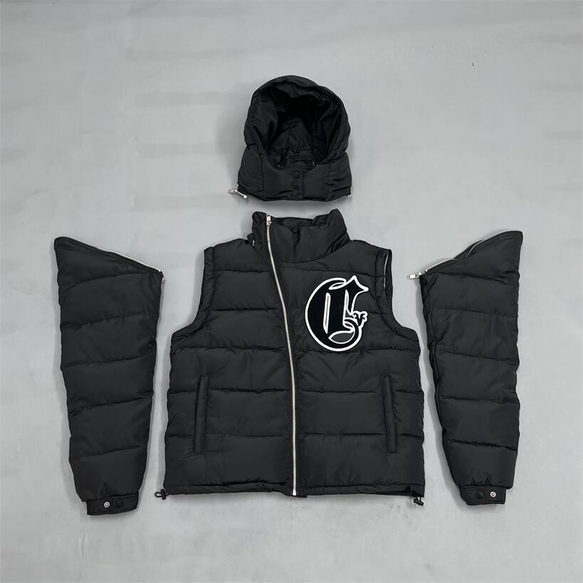 Corvidae Winter Down Jacket Parkas Detachable Coat Wear Topest Quality Original Embroidery Warmth Jackets, Black
Corvidae Winter Down Jacket Parkas Detachable Coat Wear Topest Quality Original Embroidery Warmth Jackets, Black