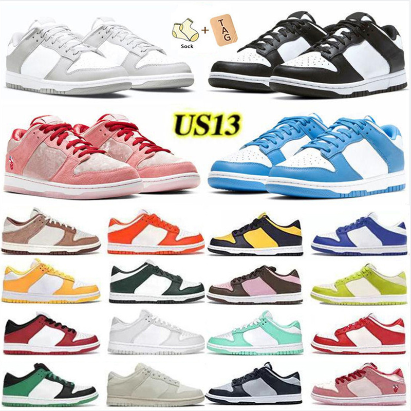 Casual Shoes Men Women White Black Grey Fog Sail UNC Kentucky Michigan Stats Uuiversity Red Dunks walking jogging otdoors dunked lows sports trainers wvkj