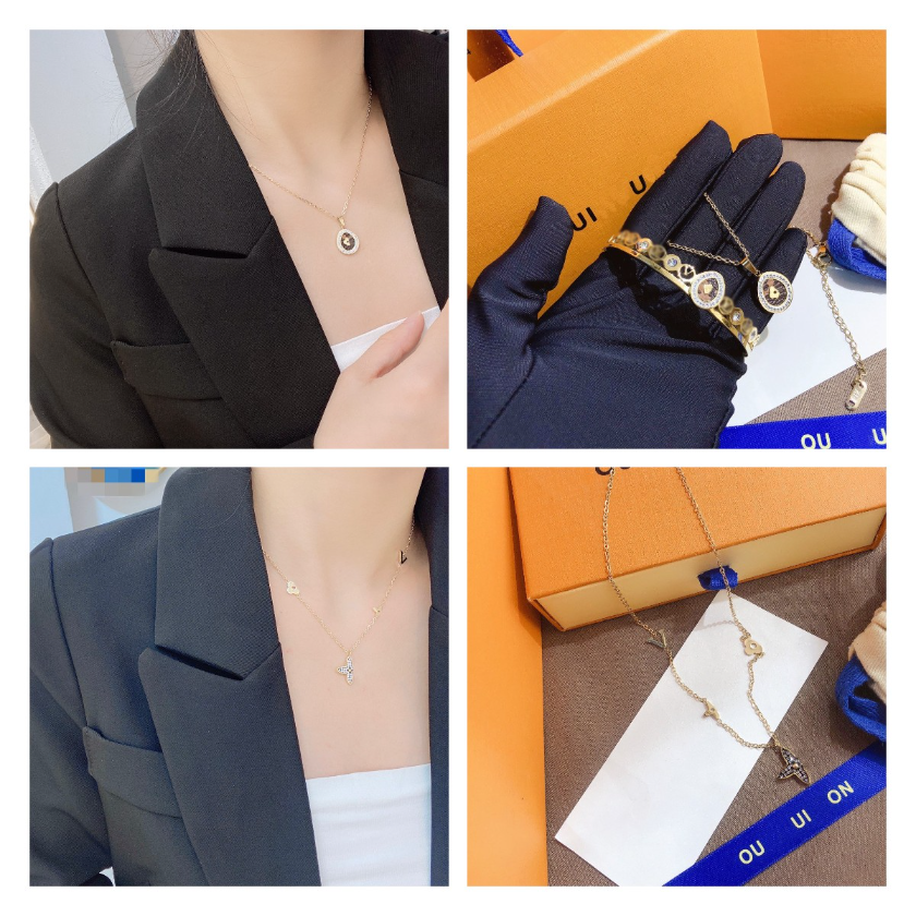 Designer Exquisite Necklaces Luxury Fashion Jewelry Pendant Necklaces 18k Gold Plated Long Chains Selected Womens Accessories Popular Brand Gift Couple Friends
Designer Exquisite Necklaces Luxury Fashion Jewelry Pendant Necklaces 18k Gold Plated Long Chains Selected Womens Accessories Popular Brand Gift Couple Friends