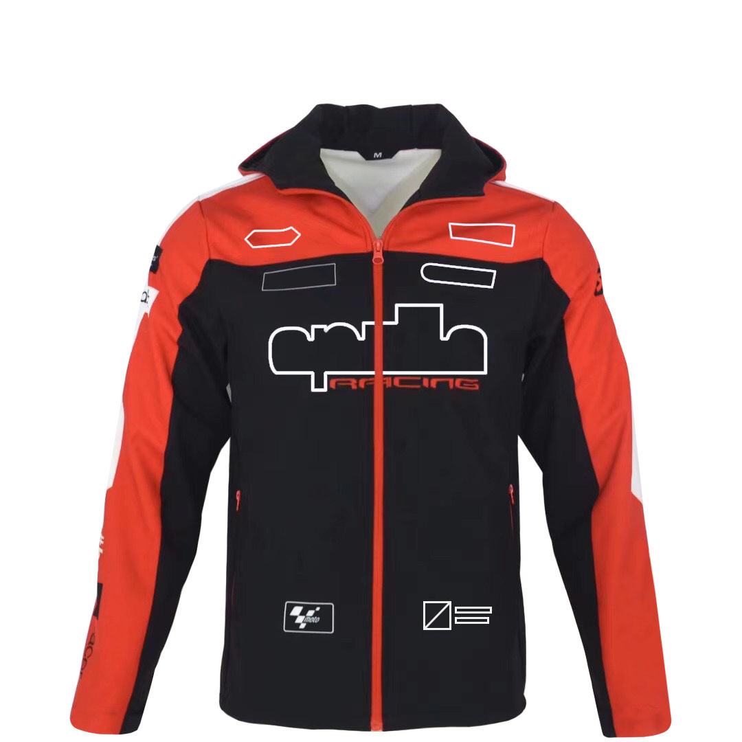 2023 winter plus cotton sweater jacket racing suit locomotive windbreaker warm custom style XL free shipping