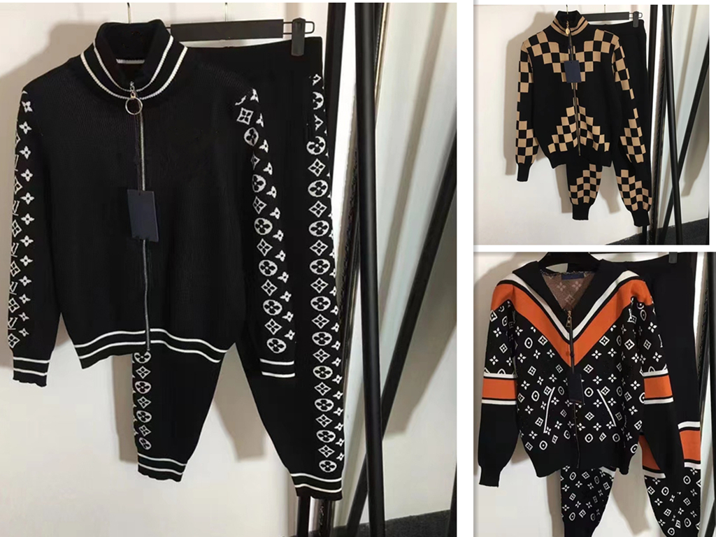 Women' Tracksuits Spring Designer Women' Tracksuits Pattern Letter Knit Sweater Jogging Wear Fashion Sportswear Women Track Suit Hoodies And Pants
Women' Tracksuits Spring Designer Women' Tracksuits Pattern Letter Knit Sweater Jogging Wear Fashion Sportswear Women Track Suit Hoodies And Pants