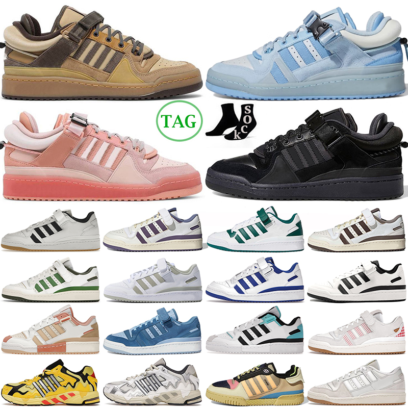shoes 2023 Bad Bunny x Forum Buckle Low running shoes Yellow Cream Blue Tint Core Black Benito men women outdoor trainers designer sneakers, White blue bird 
shoes 2023 Bad Bunny x Forum Buckle Low running shoes Yellow Cream Blue Tint Core Black Benito men women outdoor trainers designer sneakers, White blue bird