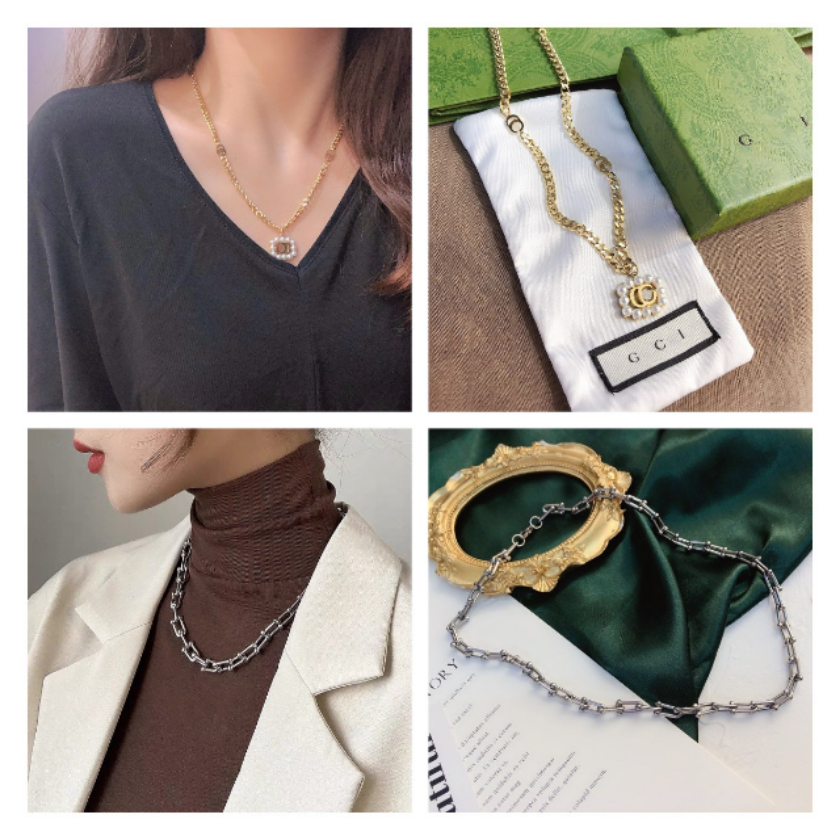 High End Luxury Necklace Exquisite Designer Necklace Fashion Jewelry Accessories Womens Exclusive Long Chains Selection 18k Gold-plated Gifts
High End Luxury Necklace Exquisite Designer Necklace Fashion Jewelry Accessories Womens Exclusive Long Chains Selection 18k Gold-plated Gifts